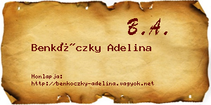 Benkóczky Adelina névjegykártya